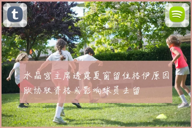 水晶宫主席透露夏窗留住格伊原因欧协联资格或影响球员去留